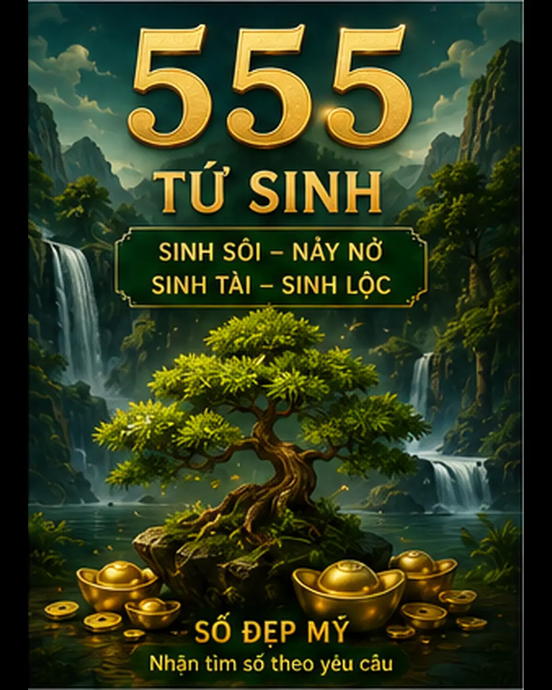 Ý nghĩa số 555 – Tam hoa 5, dễ nghe và dễ nhắc lại
