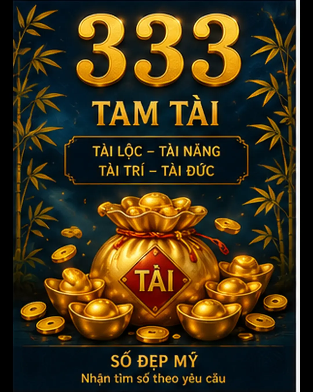 Ý nghĩa số 333 – Tam hoa 3, dễ nhớ cho thương hiệu cá nhân