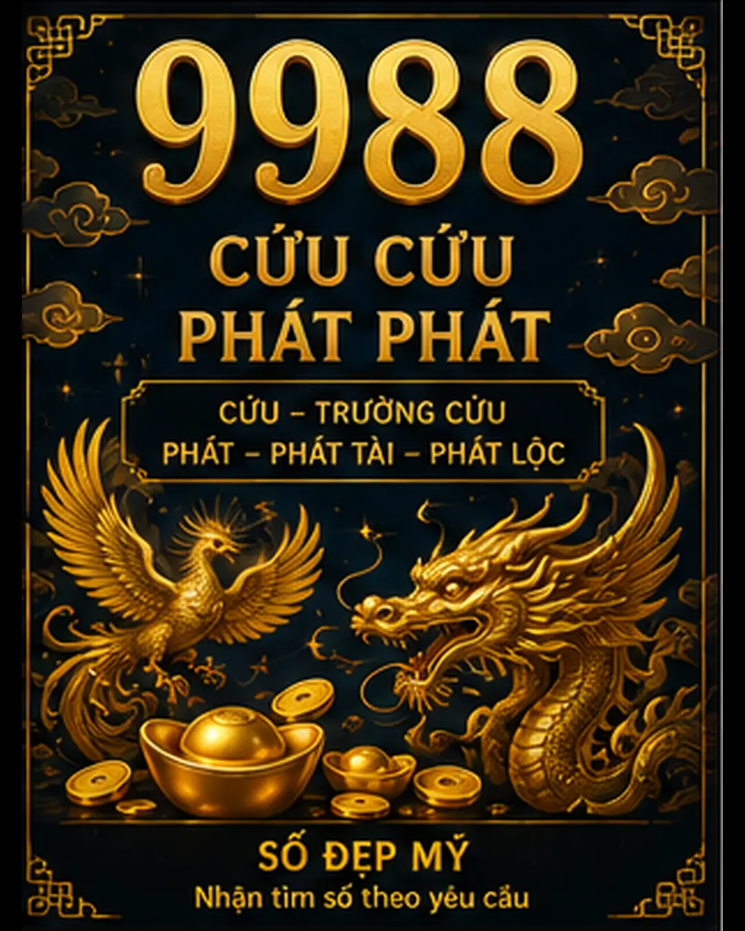 Ý nghĩa số 9988 – Cửu Cửu Phát Phát, đuôi số đẹp và dễ nhớ