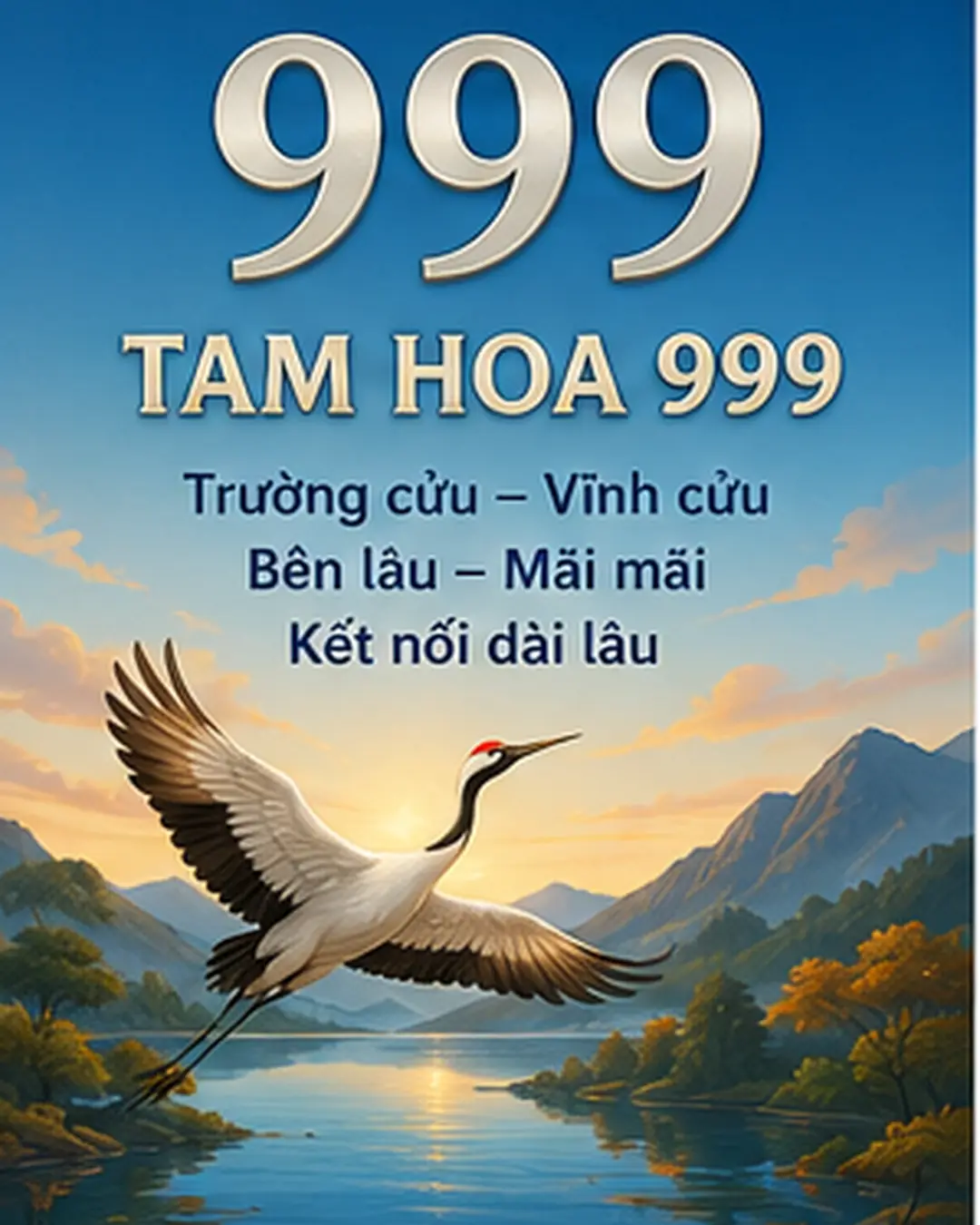 Ý nghĩa số 999 – Tam Cửu, đuôi số dễ nhớ gợi sự lâu dài