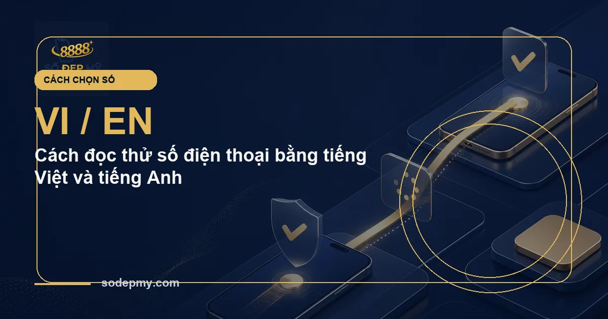 Cách đọc thử số điện thoại bằng tiếng Việt và tiếng Anh
