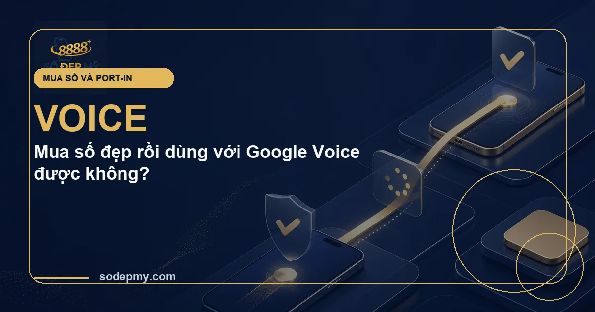 Mua số đẹp rồi dùng với Google Voice được không?