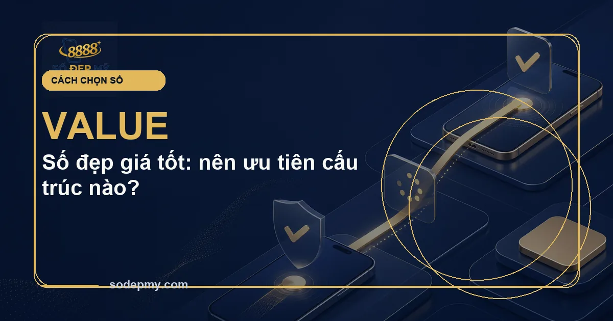 Số đẹp giá tốt: nên ưu tiên cấu trúc nào?
